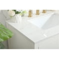 thumbnail image 4 of 30 inch single bathroom vanity in white, 4 of 8