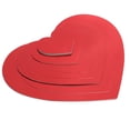 thumbnail image 2 of Guirnalda de Corazones Colgantes ANGGREK Decoración de Fiesta Tarjeta de amor roja 3D, 2 of 8