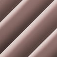 thumbnail image 3 of Sun Zero Graham 2-pack Dual-Sided Magnetic Closure 100% Blackout Grommet Curtain Panel Pair, 40"W x 84"L, Mauve, 3 of 10