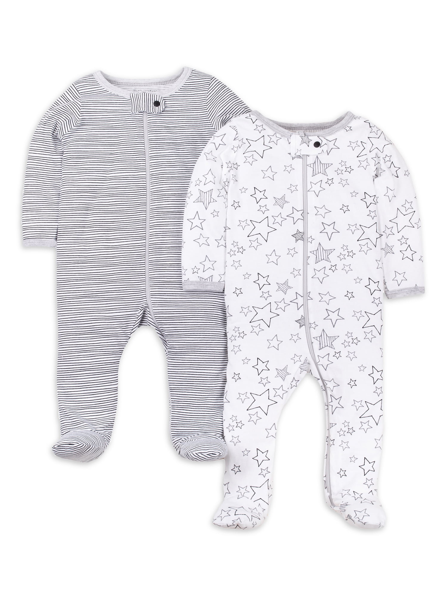 Little Star Organic Unisex Sleep N Play, 3 Pk