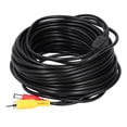 thumbnail image 4 of Cable CCTV Portátil Para CCTV, Cable De Alimentación De Vídeo 2 En 1, Conector + CC Para Cámara De Vigilancia, Reproductor De DVD, 15m, 49,2 Pies, 4 of 7