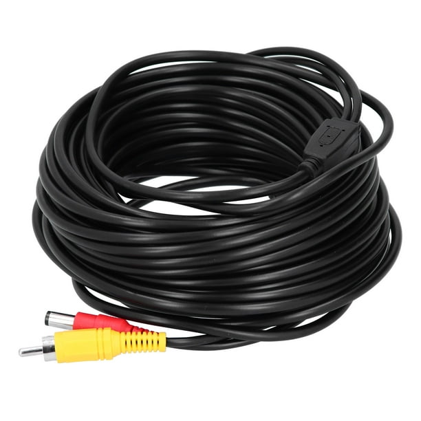 Cable de la cámara de seguridad, cable CCTV portátil 2-en los materiales más finos del alambre video de la vigilancia del cable del CCTV