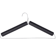 Foam Hanger Covers - Gray Foam, Pack of 24, Slip Preventer, Thick Covers for Hangers, No Dimples