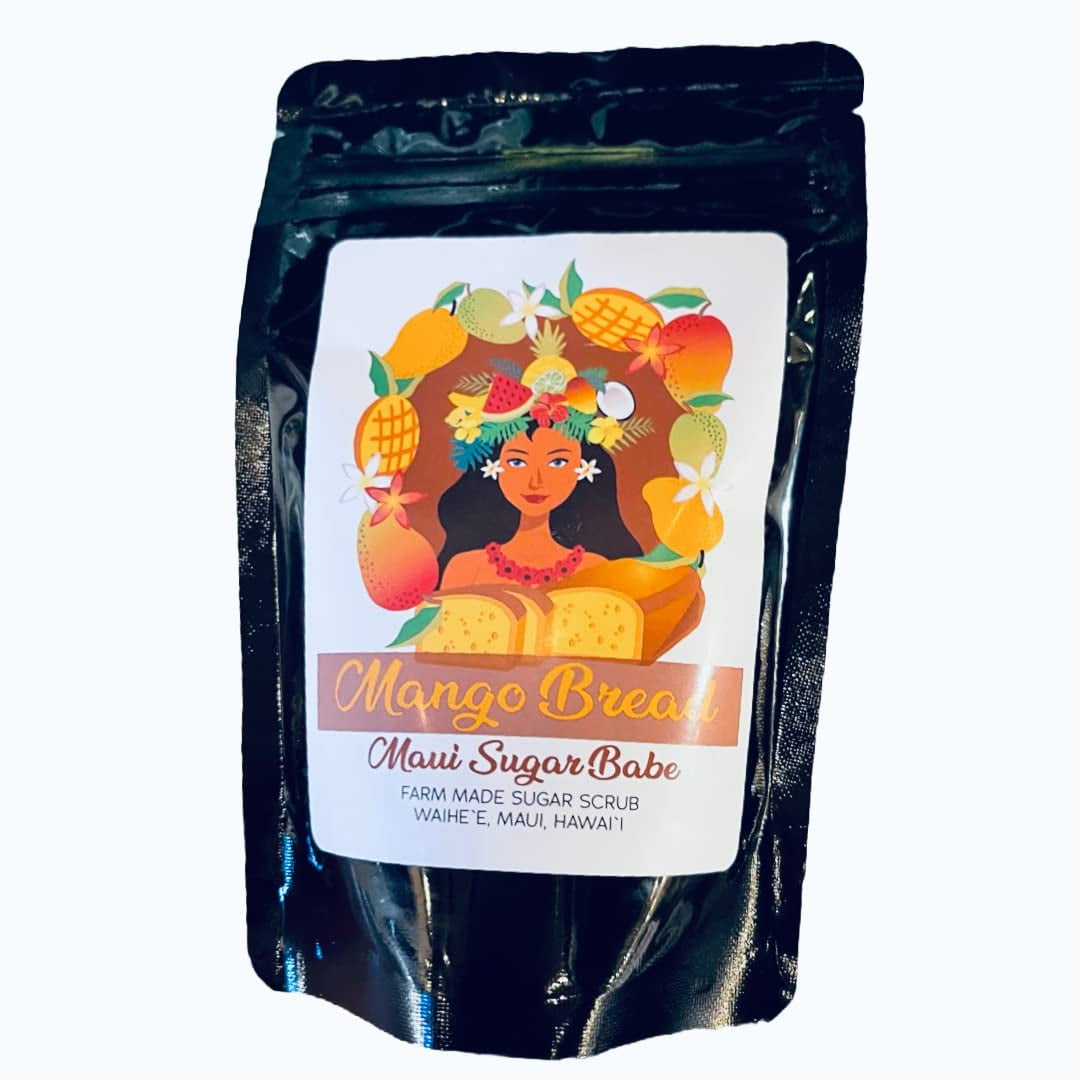 Maui Sugar Babe Farm Fresh Hawaiian Exfoliating Body Scrub (Mango Bread