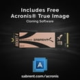 thumbnail image 7 of SABRENT Rocket 4, 1TB PCIe 4.0 NVMe SSD – 7400MB/s Read, 6400MB/s Write, Gen4 SSD for Desktops, Laptops, and PS5, High-Speed Performance with Low Heat, for Gaming and System Builders (SB-RKT4L-1TB), 7 of 7