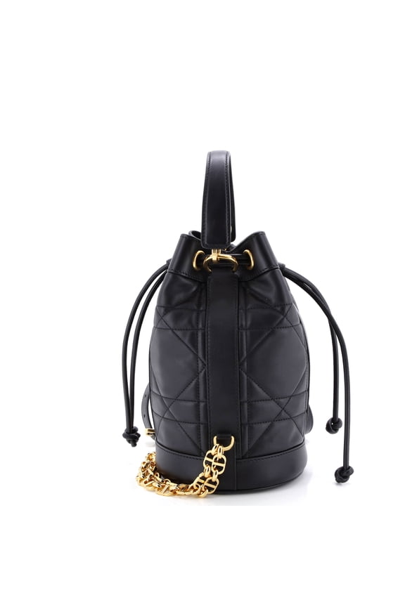 Pre-Owned Drawstring Backpack Macrocannage Quilt Calfskin Small By Rebag