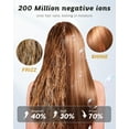 thumbnail image 2 of Hair Dryer, 110,000 RPM High-Speed Ionic Blow Dryer for Fast Drying, Lightweight Portable Hairdryer with Diffuser Magnetic, Travel Small Blowdryer, Lo, 2 of 6