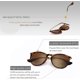 thumbnail image 2 of Gafas de sol redondas retro para hombres y mujeres, estilo clásico de diseñador retro, 2 of 5