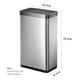 thumbnail image 2 of EKO Bote de basura Inteligente Mirage X 80 L con Sensor Automatico para cocina baño oficina Acero inoxidable, 2 of 5