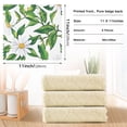 thumbnail image 3 of Sunny Daisy Pattern 6 Pack Kitchen Cleaning Cloths 11'' x 11'', Super Absorbent, Soft Double Layer Plush for Dish and Surface Cleaning, 3 of 9