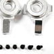thumbnail image 5 of Ounissouiy RCGOFOLLOW-portador de buje de dirección, pieza de coche de control remoto, nudillos de bloque de dirección duraderos para 1/24 Axial Kits de construcción modelo Plata, 5 of 6