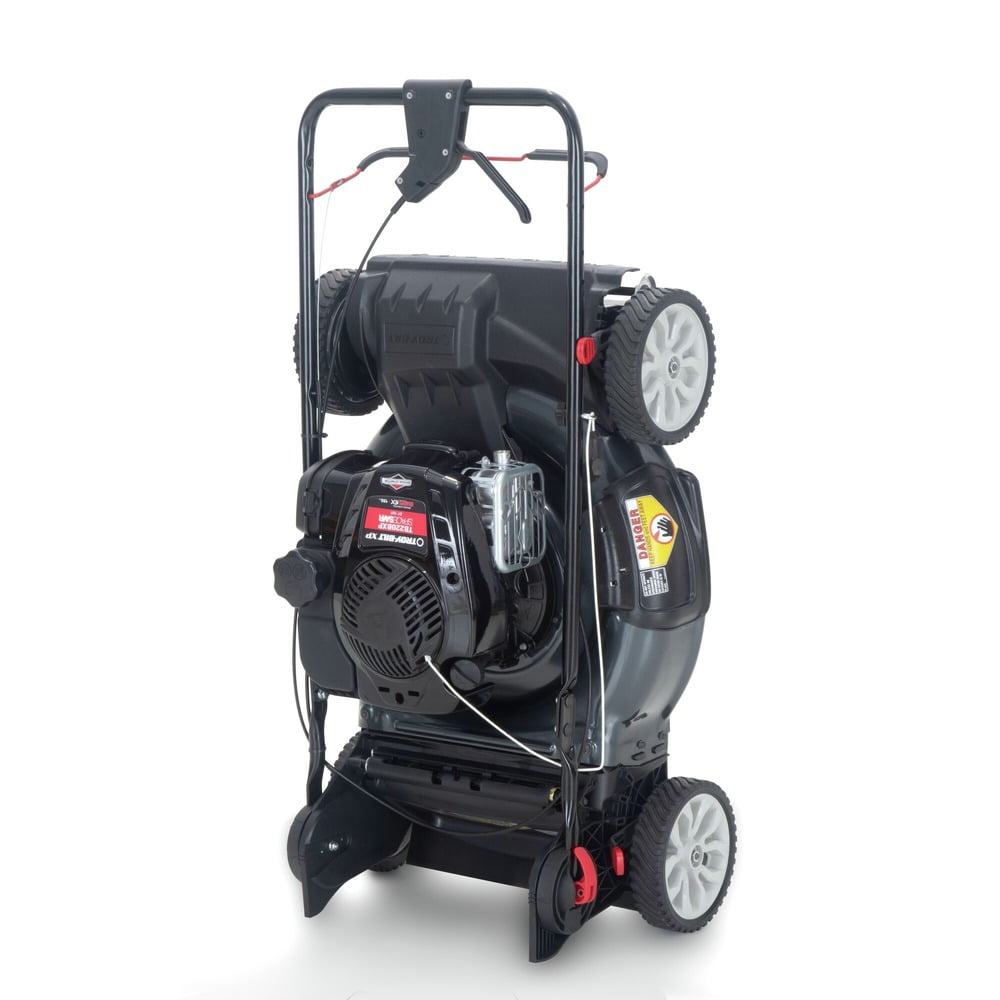 Troy-Bilt 21” 150cc 3-Cycle Gas Powered Front Wheel Drive Self-Propelled Lawn Mower, with Rear Bag