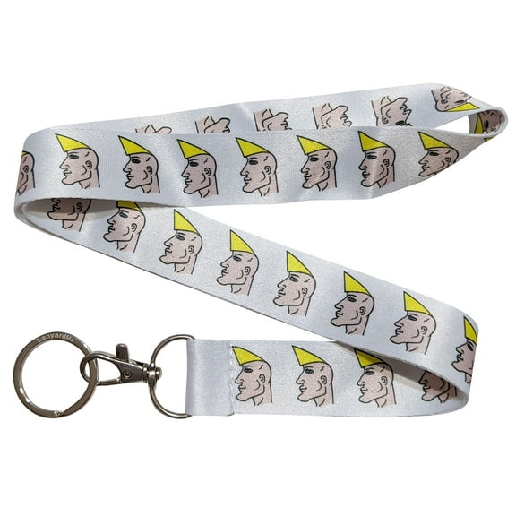 Chad Meme Keychain Lanyard