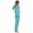 thumbnail image 3 of Just Love Comfortable and Cute Adult Animal Onesie Pajamas - Perfect for Lounging and Sleepwear (Shark Womens, Medium), 3 of 4
