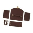 thumbnail image 4 of Bases para bolsos, accesorios de manualidades y suministros de ganchillo. Almohadilla moldeadora para la base del bolso de mujer. Café, 4 of 9
