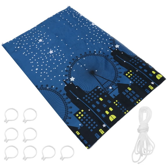 Students Dormitory Bed Curtains Single Bed Tent Curtain Shading Dustproof Blackout Cloth Bed Canopy Mosquito Protection Net Bedroom Cabin Decor