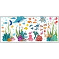 thumbnail image 5 of Sea World Wall Decals Removable Fish Style Stickers for Living Room, Bedroom or Nursery Ocean Life Peel Stick Wall Art, 5 of 5