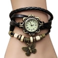 thumbnail image 2 of Xinyolin Watches Faux Leather Adjustable Metal Fashion - Weave Wrap Watches for Daily Wear, 2 of 8