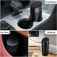 thumbnail image 3 of Car Trash Can Bin with Lid - Car Garbage Can Cup Holder - Black Mini Leakproof Vehicle Trash Garbage Can Bin with 20pcs Trash Bags-Car Organizers and Storage for Front Back Seat Accessories, 3 of 8