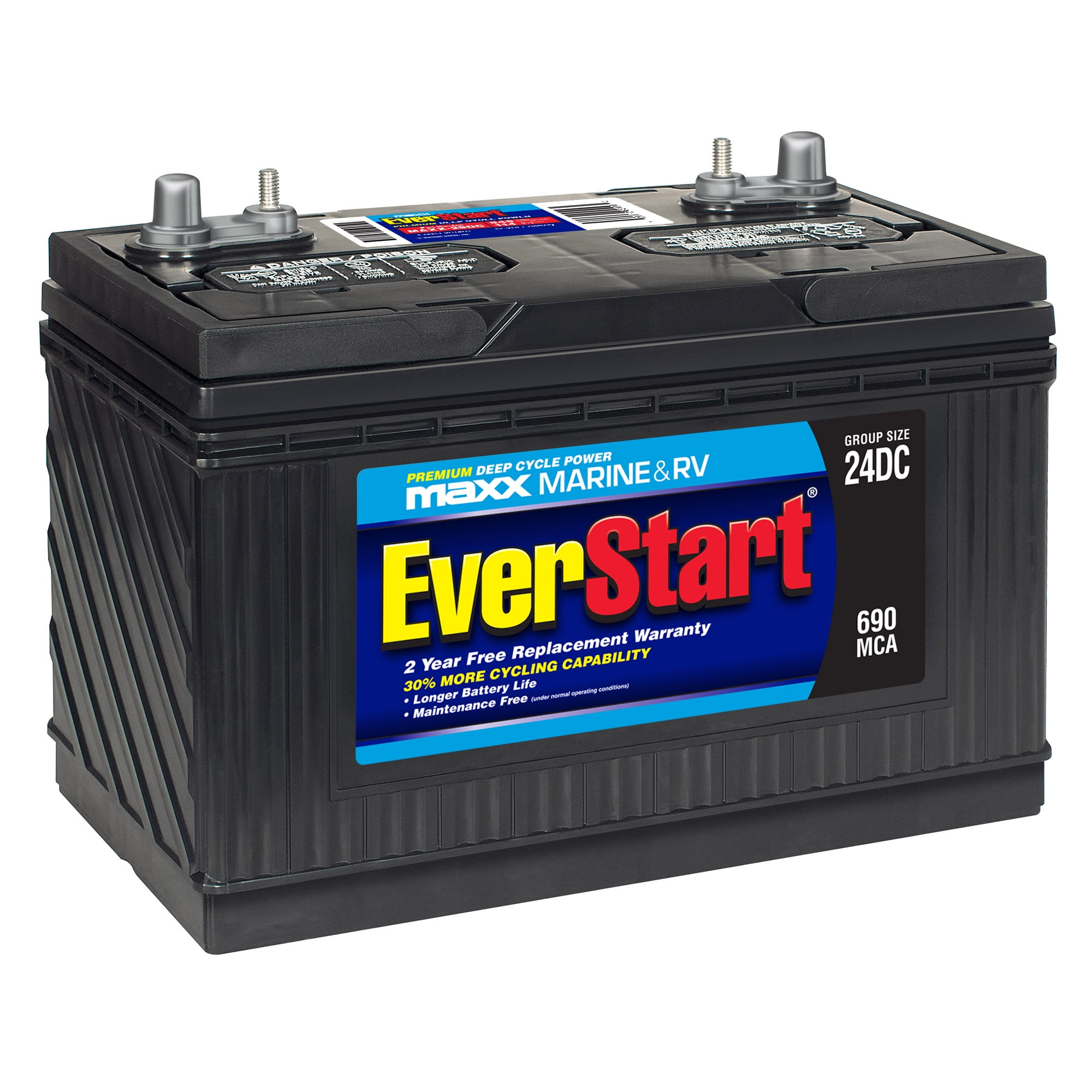 Everstart Maxx Marine Battery Group Size 29dc 12 Volts 845 Cca Walmart Com