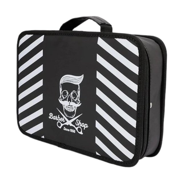 Estuche de barbero profesional resistente para equipo de peluquería, bolsa de almacenamiento para herramientas de estilista L