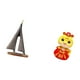 thumbnail image 5 of Figura decorativa de barco de vela con serpiente, ideal para decorar habitaciones, oficinas o chimeneas (Fenghui)., 5 of 8