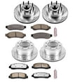 thumbnail image 3 of PowerStop Front and Rear Z36 Truck & Tow Carbon-Fiber Ceramic Brake Pad and Drilled and Slotted Rotor Kit Fits: FORD Select Models K5589-36, 3 of 9
