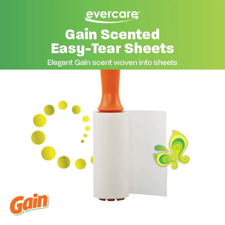 Evercare Gain Scented Lint Roller Twin Pack, 180 Sheets photo 5