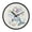 A Happy Mermaid, variant on Indoor 12' Voice-Activated Luminous Decoration Wall Clock With LED Night Light Swimming Pool