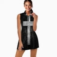 thumbnail image 2 of cross Sports Dresses Women Tennis Dress Outdoor Badminton Golf Quick-Drying And Breathable Sports Dress, 2 of 4