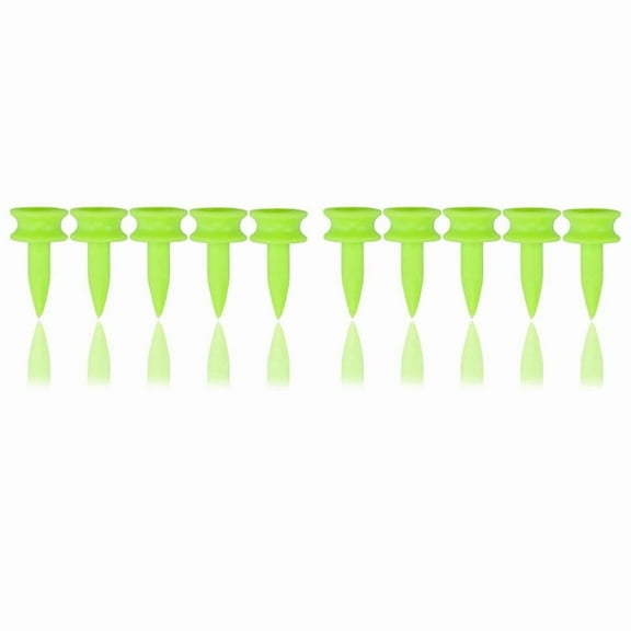 1 Inch 200 Count Plastic Golf Castle Small Tees(Green)