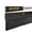 Dark Bronze Anodized, variant on JELOSTONE 2 Pack - 36'' Aluminum Door Sweep with Nylon Brush Seal(Matte Black Anodized), UL Fire-Rated, Weatherstrip for Energy Efficiency, JS-NB181