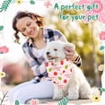 thumbnail image 2 of Mothers Day Dog Bandanas, 2 Pack Reversible Super Mom Pet Scarf for Boy and Girl, Triangle I Love My Mom Bandana for Small Medium Large and Extra Large Dogs, 2 of 6