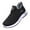 Black, variant on Daznico Mens Sneakers, On Sneakers Winter Warm Lined Comfortable Casual Shoes Non Soft Sole Lightweight Walking Footwear,Sneakers for Women,Size:9.5