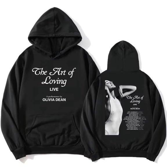 Olivia Dean Merch Unisex Hoodie Long Sleeve Unisex Pullover Clothing Oversized Outdoor Kids Sweatshirt