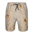 thumbnail image 4 of Kll Tortilla Men'S Casual Summer Beach Shorts Hawaiian Shorts With Pockets-Small, 4 of 9