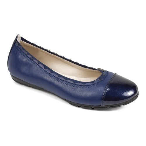 Rialto - Women's Rialto Griffin Cap Toe Ballet Flat - Walmart.com - Walmart.com