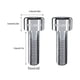 thumbnail image 5 of Toystoory 2 piezas de tornillos de vástago prácticos de riesgo pernos de manivela roscados de dirección de bicicleta tornillos de fijación de Ciclismo Astilla, 5 of 6