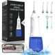 thumbnail image 1 of Jumpingount Irrigador de eléctrico de gran capacidad de 300ml, irrigador de con carga USB con bolsa de almacenamiento, accesorios de Cuerpo del baño Blanco Jumpingount CE014122-01B, 1 of 6
