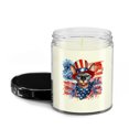 thumbnail image 2 of Patriotic Sphynx Celebrates 4th of July Soy Wax Candle Cat Lover Kitten Owner Gifts Idea 16oz White Vanilla Candle - 02009, 2 of 5