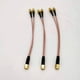 thumbnail image 2 of Cable de Conexión Coaxial de Radiofrecuencia, Paquete de 3, Cable Divisor SMA, Cable Coaxial SMA Macho A SMA Hembra Dual, 2 of 5