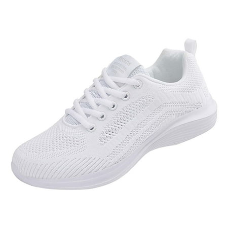 

nsendm Women s Retro Sneaker Platform Sneakers for Women Fashion White 37
