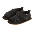thumbnail image 1 of Baby Sandals Summer Baby Girls Solid Color Soft Sole Shoes, 1 of 5