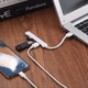 thumbnail image 5 of Adaptador Multipuerto Hub Delgado De 4 Puertos Usb 3.0 B Blanco, 5 of 5