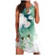 thumbnail image 2 of ICHUANYI Liquidación Vestido estampado casual sin mangas con cuello redondo a la moda para mujer ICHUANYI WER2023082203434, 2 of 5