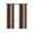 Brown, variant on Brown Black Stripes Blackout Curtains, Light Blocking Print Window Curtains, Farmhouse Vintage Abstract Lines Thermal Insulated Window Drapes for Living Room Kitchen Cafe 2 Panels, 104"W x 84"L