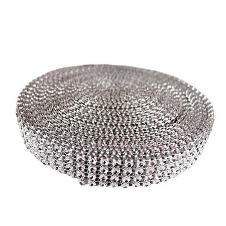 Look Cake - 4 Row Acrylic bling (looks like Rhinestone) Diamond Cake Ribbon Banding 10 Yards