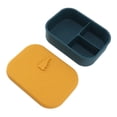 thumbnail image 1 of Fiambrera De Silicona A Prueba De Fugas, Contenedor De Almacenamiento De Alimentos De 3 Compartimentos, Aislamiento De Olores, Caja Fuerte Para Refrigerador Con Diseño, 1 of 7