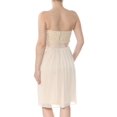 thumbnail image 2 of Adrianna Papell Womens Lace Strapless Cocktail Dress Beige 6, 2 of 2