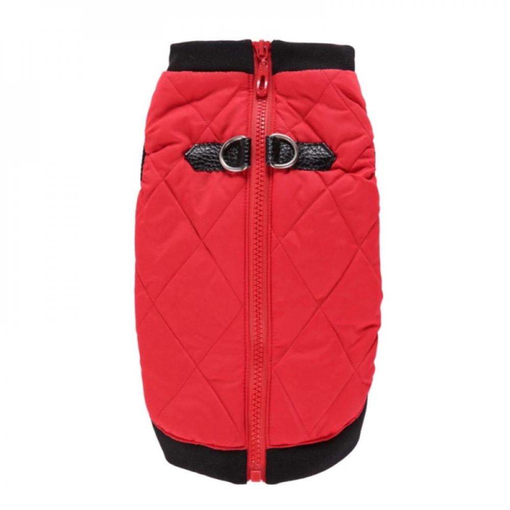 CawBing Pet Clothes Pet Winter Jacket Coat With Zipper Pet Warm Leisure